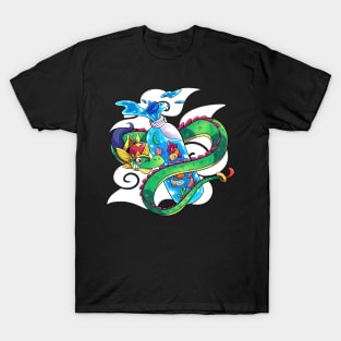 the dragon and a bottle of fish T-Shirt